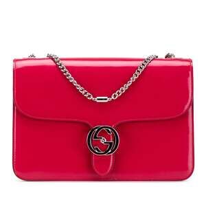 Gucci Interlocking Shoulder Bag Patent #245805G97B
